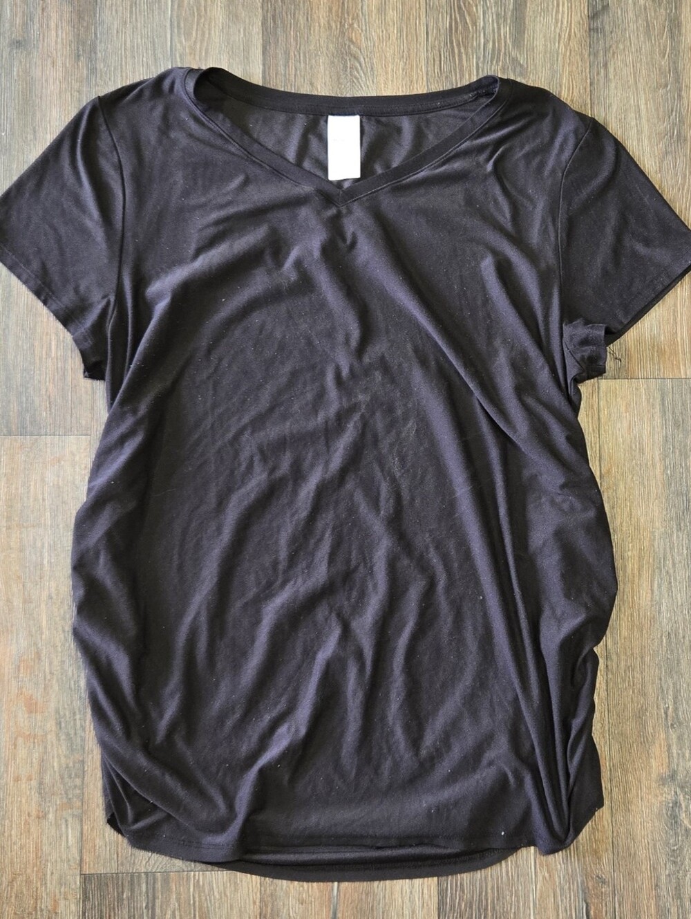 Time & Tru Maternity Short Sleeve Shirt Womens Size X-Large